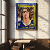 "Slap Shot Icon" Jack Hanson signed Celebrity portrait by Chris Tutty